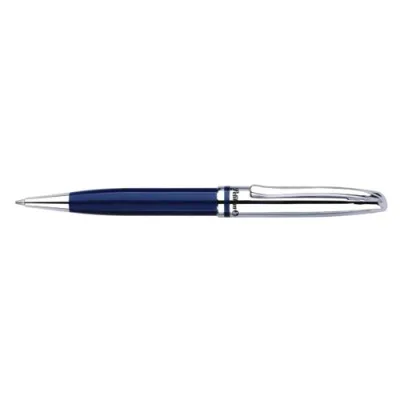 Pelikan Jazz Penna a Sfera Inchiostro Nero Punta Conica 0.70 mm Fusto Blu + Astuccio