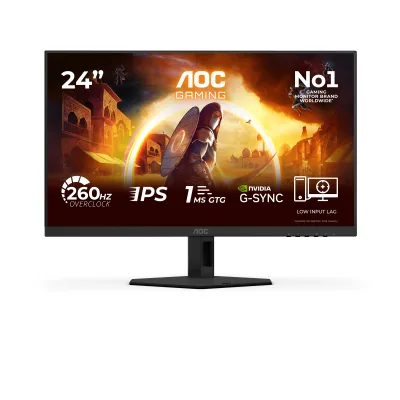 MON 23.8 IPS GAMING 260HZ 1MS HDMI AOC 24G4ZRE GAMING DP REG ALT PIVOT