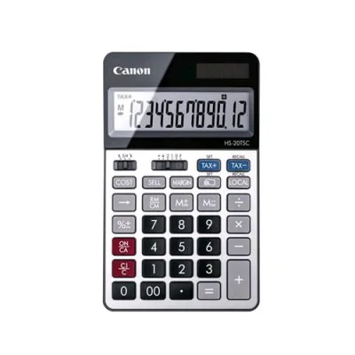 Canon HS-20TSC DBL Calcolatrice da Tavolo 12 Cifre