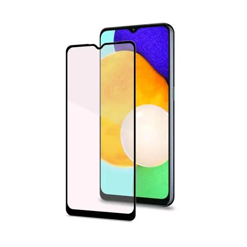 Celly Samsung Galaxy A13 4G/5G Full Glass Proteggi Schermo in Vetro Temperato Anti-Impronte e Antigraffio Trasparente Bordo Nero