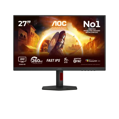 MON 27IPS QHD 260HZ 1MS 400CD AOC Q27G4ZR HSMI DP PIVOT GAMING
