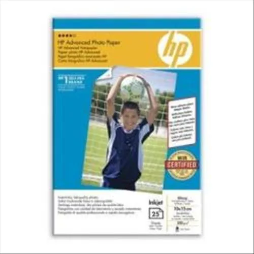 HP Premium Photo Carta Fotografica A6 Bianca Lucida 25 Fogli
