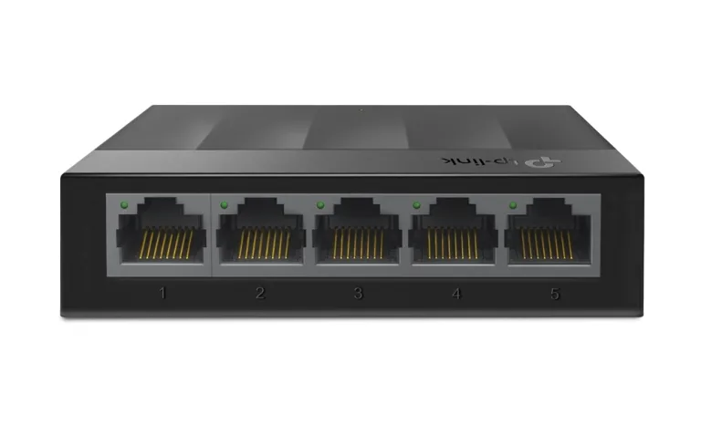 Tp-Link LS1005G Lite Wave Switch 5 Porte Non Gestito 10/100/1000 Desktop Nero