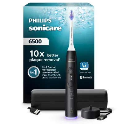 SPAZZOLINO DA DENTI ELETTRICO CON PHILIPS HX7411/02 SONICARE 6500