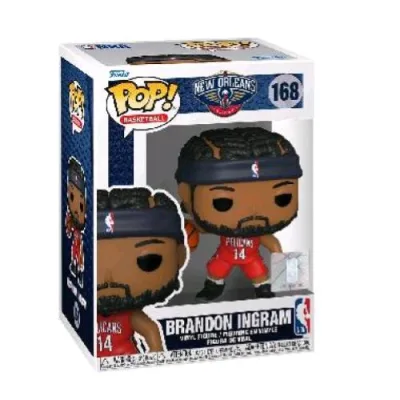 Funko Pop Nba Pelicans Brandon Ingram Figura in Vinile 9.5 cm da Collezione