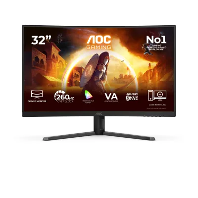 MON 32VA QHD 260HZ CURVO AOC C32G42ZE 2XHDMI DP GAMING