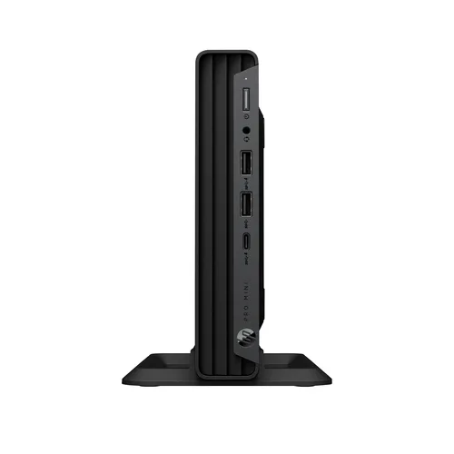 HP Pro 400 G9 Mini PC i3-14100T RAM 8GB-SSD 256GB NVMe-Intel UHD Graphics 730-Wi-Fi 6 + Gigabit LAN-Tastiera Mouse-Win 11 Prof Nero (D5BD5AT#ABZ)