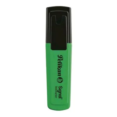 Pelikan Signal Evidenziatore Punta a Scalpello 5 mm Colore Verde Conf. 10 Pz.