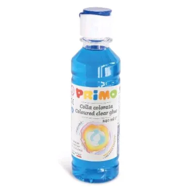 Primo Colla Ad Acqua Colorata Flacone da 240 ml Blu