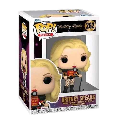 Funko Pop Rocks Britney Spears Circus Figura in Vinile 9.5 cm da Collezione