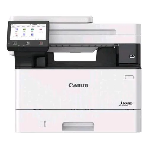Canon I-Sensys MF465DW II Stampante Multifunzione Laser B/N A4 Wi-Fi Duplex Scansione a Colori Fronte Retro Scanner Piano e Adf Fax 33,6 Kbit/S USB Gigabit LAN 40PPM
