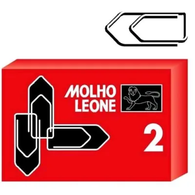 Molho Leone NR2 Fermagli in Metallo Zincati H 23 mm 100 Pz. x 10 Conf