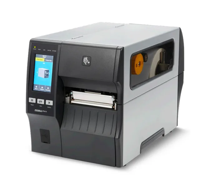 STAMP TERMICA USB LAN BT PEEL ZEBRA ZT411 TRASFERIMENTO