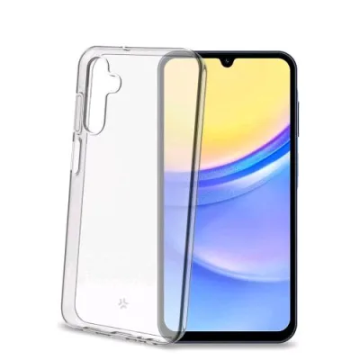 Celly Samsung Galaxy A15 4G e A15 5G Cover in Morbido Tpu Anti-Shock Trasparente