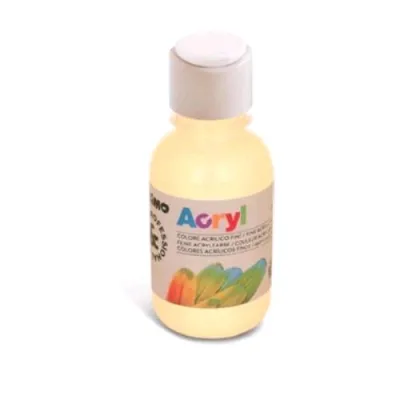 Primo Colore Acrilico Flacone da 125 ml Avorio
