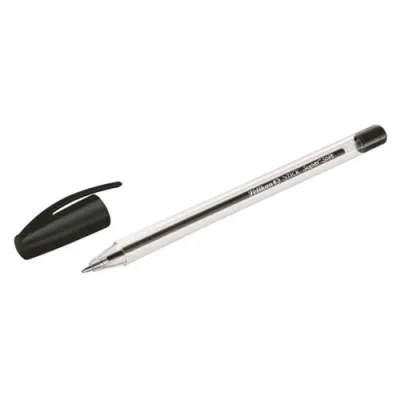 Pelikan Stick Super Soft Penna a Sfera Nero Punta Media Conf 50 Pz.