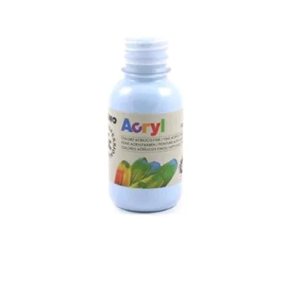 Primo Colore Acrilico Flacone da 125 ml Azzurro Cielo