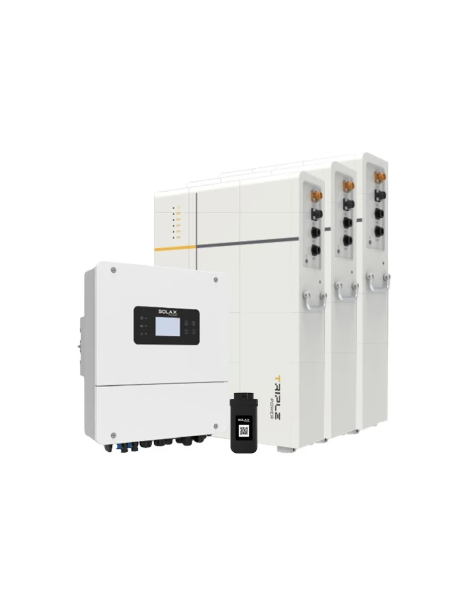 Sistema di accumulo monofase inverter 6kW LV batteria al litio 15.9KWh TP-LD53 Solax Power