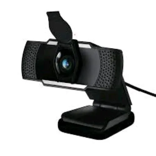 Atlantis Land Atlantis Webcam Full HD 1080P 30FPS Messa a Fuoco Automatica con Microfono USB 2.0 Nero