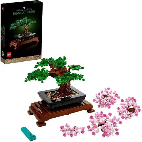 LEGO Creator Expert Albero Bonsai Set per Adulti Modello da Esposizione