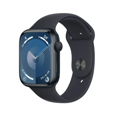 WATCH 9 45MM GPS MIDNIGHT ALLUMIN. MIDNIGHT SPORT M/L