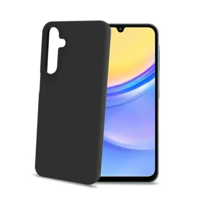 Celly Samsung Galaxy A16 5G Cover in Morbido Tpu Finitura Soft Touch Nero
