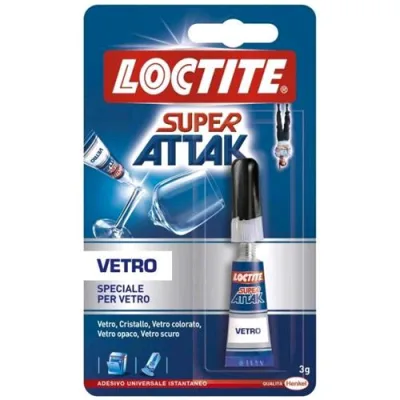 Loctite Super Attak Vetro 3g