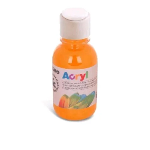 Primo Colore Acrilico Flacone da 125ml Arancio