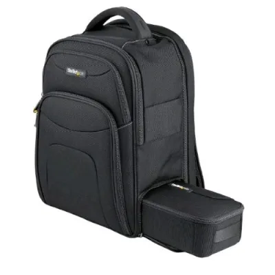 Startech Zaino per Notebook da 15.6" in Nylon Balistico 4 Scomparti con Custodia Removibile Nero