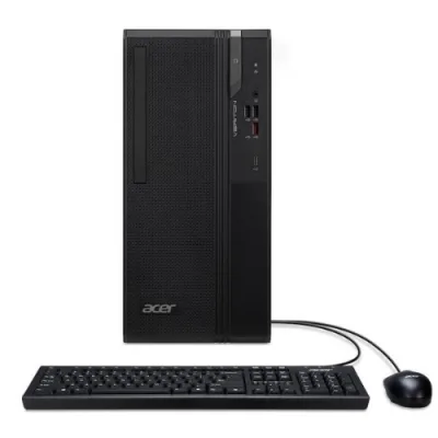 ACER Veriton VS2735G Midi Tower Intel Core Ultra 7 265 RAM 16GB-SSD 512GB NVMe-Intel Graphics-Gigabit LAN-Tastiera Copilot Mouse-Win 11 Prof Nero (DT.R6XET.007)