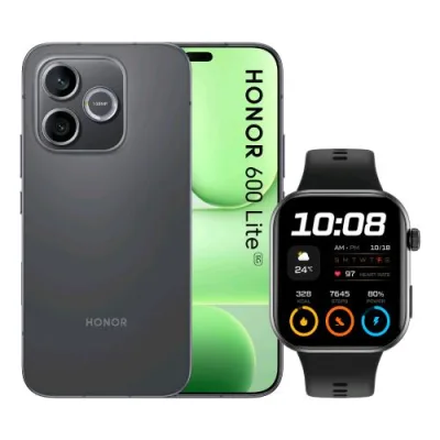 Honor 600 Lite 5G Dual SIM 6.6" Octa Core 256GB RAM 8GB 5G Italia Velvet Black + Watch 2I Smarwatch Black