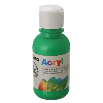 Primo Colore Acrilico Flacone da 125ml Verde Scuro