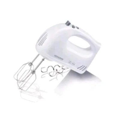 Severin HM3820 Sbattitore Elettrico 300W 5 Velocita' con 2 Fruste e 2 Ganci Bianco
