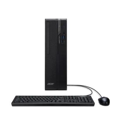 ACER Veriton VX2722G Intel i3-14100 RAM 8GB-SSD 512GB NVMe-Intel UHD Graphics 730-Gigabit LAN-Tastiera Copilot Mouse-Win 11 Prof Nero (DT.R5YET.00S)