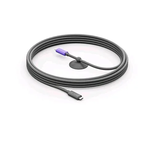 Logitech Active USB Cable For Meetup 2 Cavo USB-C 3.1 Gen 2 Maschio-Maschio 5 m Graphite