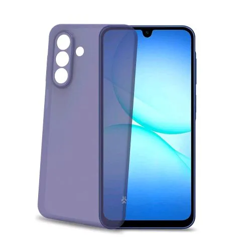 Celly Samsung Galaxy A17 5G/ Galaxy A17 4G Cover in Morbido Tpu Anti-Shock Ultra Sottile Violet Trasparente