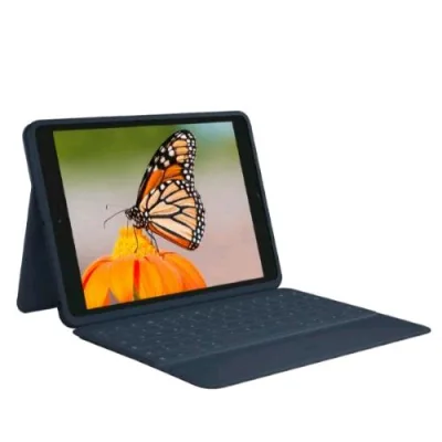 Logitech Apple iPad 11" Rugged Combo 3 Custodia Qwerty Italiano Tastiera Blu