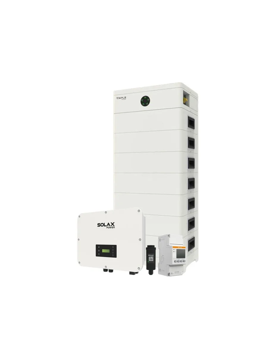 Sistema di accumulo trifase inverter 25kW batteria al litio 25.2KWh TP-HS36 Solax Power