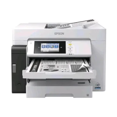 Epson Ecotank Pro Et-M16680 Stampante Multifunzione Ink Jet B/N A3 Wi-Fi con Serbatio Inchiostro per Ricarica Adf Casseto 250 Fogli USB LAN 25PPM