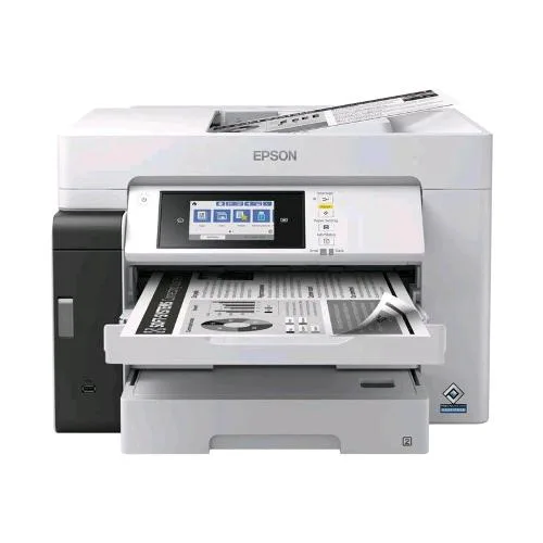 Epson Ecotank Pro Et-M16680 Stampante Multifunzione Ink Jet B/N A3 Wi-Fi con Serbatio Inchiostro per Ricarica Adf Casseto 250 Fogli USB LAN 25PPM