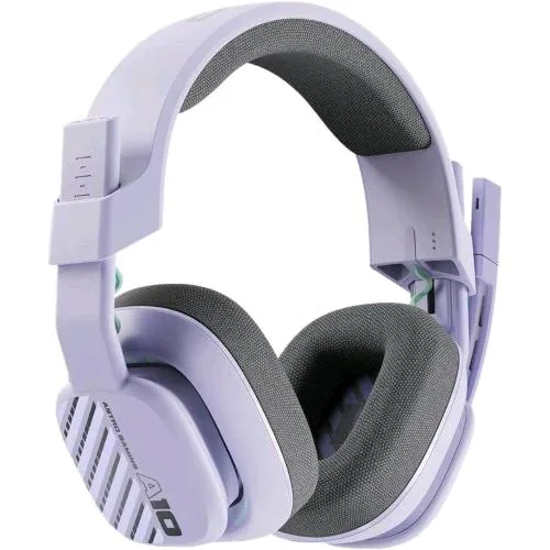 Logitech Astro Gaming A10 Gen 2 Cuffie Gaming Cablate Over-Ear con Microfono Flip-To-Mute Driver 32mm Jack 3.5mm Lilla