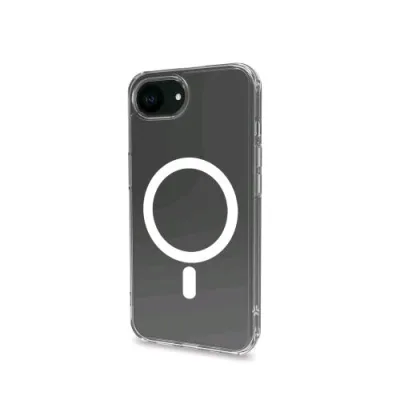 Celly Apple iPHONE 16E Custodia in Tpu Trasparente con Magneti Incorporati per Ricarica Wireless