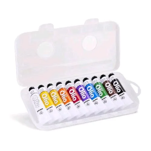 Primo Colori Ad Olio Tubetto da 18 ml Colori Assortiti Conf 10 Pz.