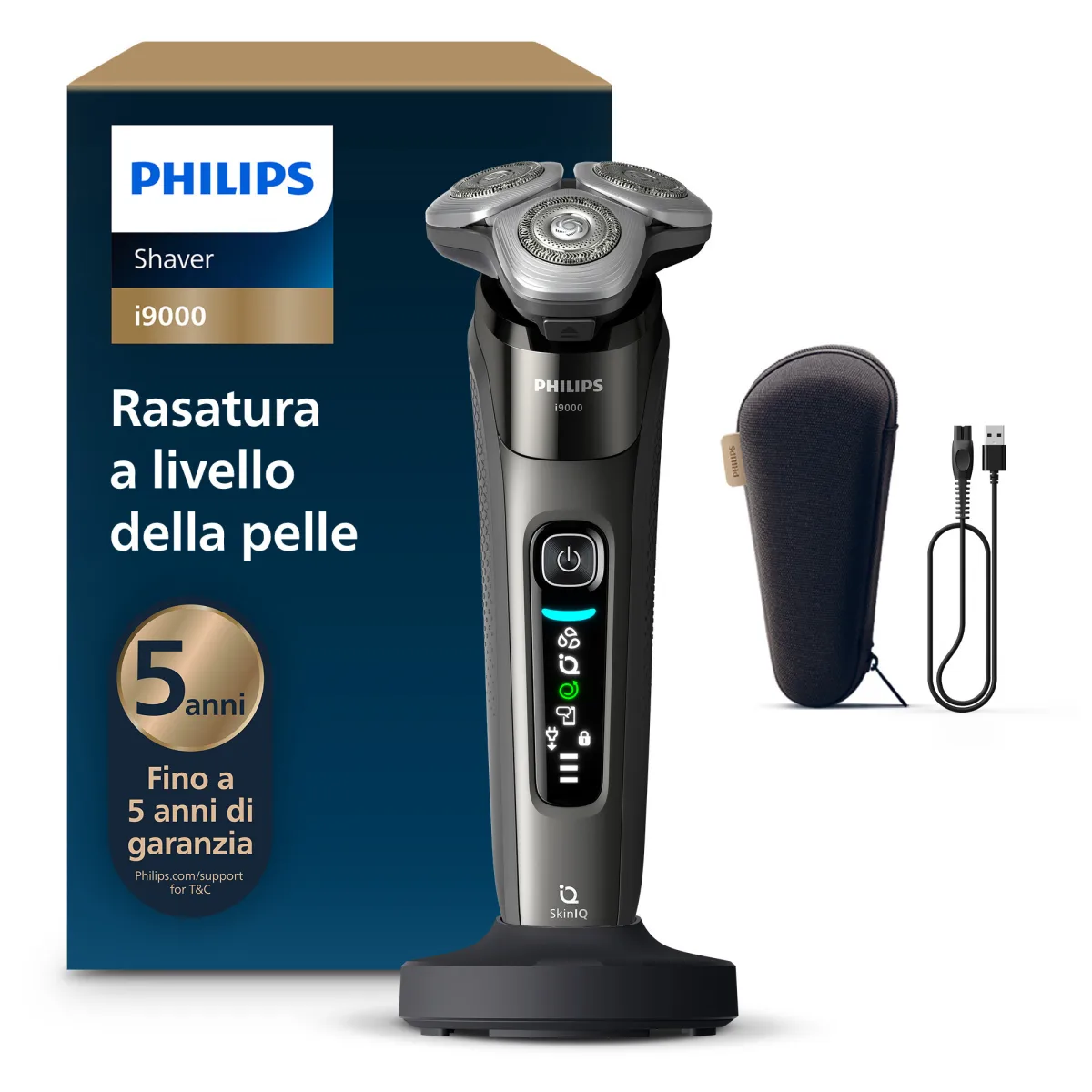 RASOIO ELETTRICO X9002/10 RICARICABILE WET&DRY SERIE 9000