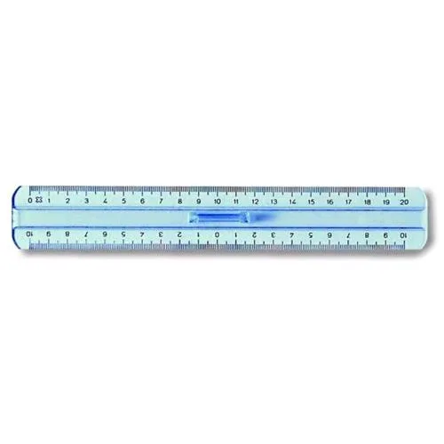 ARDA Uni Doppiodecimetro 20 cm con Impugnatura Corta Conf 20 Pz.
