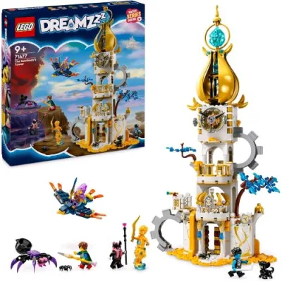 LEGO Dreamzzz la Torre di Sandman Castello Trasformabile in 2 Modalita' con 5 Minifigure