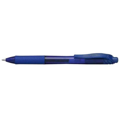 Pentel Energel x Click Penna Roller a Scatto Inchiostro Gel Blu Punta Conica 1 mm Conf 12 Pz.