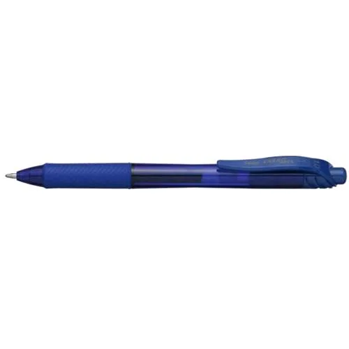 Pentel Energel x Click Penna Roller a Scatto Inchiostro Gel Blu Punta Conica 1 mm Conf 12 Pz.
