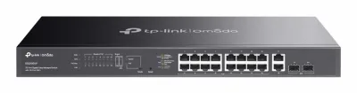 SWITCH 20P GB EASY MANAGED OMADA 16P POE+ 16XGB 2XSFP PORT SDN CNTRL