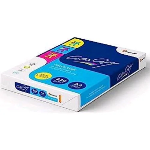 Mondi Color Copy Risma da 250 Fogli 220 g 21 x 29.7 cm A4 Bianco